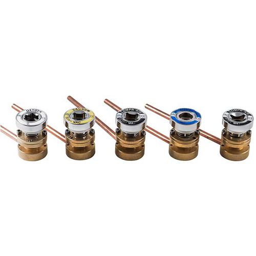 Presa DIN - GE 01 1 series - Çağdaş Medical - per sistemi di distribuzione di gas medicali / per gas medicali