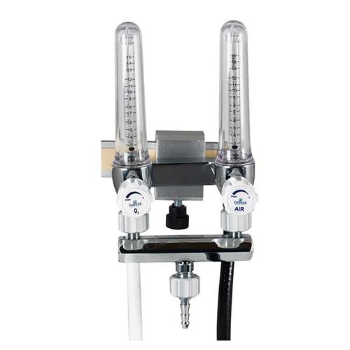 Miscelatore di gas medico - GE 09 1 series - Çağdaş Medical - d'aria / di ossigeno / 2 canali