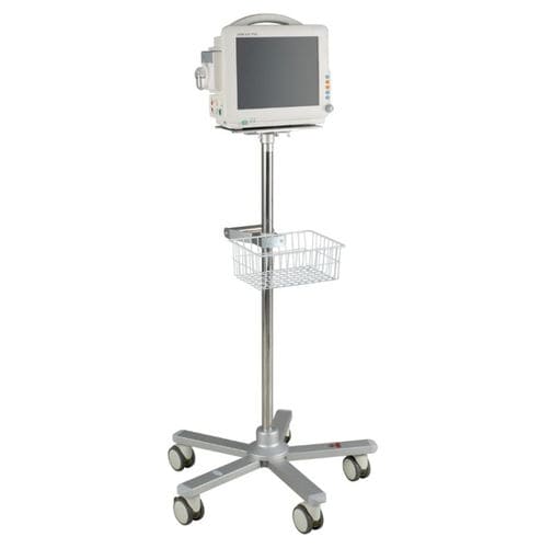 Carrello medico - ADAX 002 - Çağdaş Medical - per monitor / multifunzione / in acciaio inossidabile