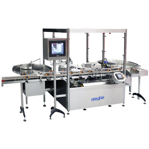 Etichettatrice per bottiglie - LabelStar® System 1 - Capmatic - per flacone / in linea / ad alta velocità