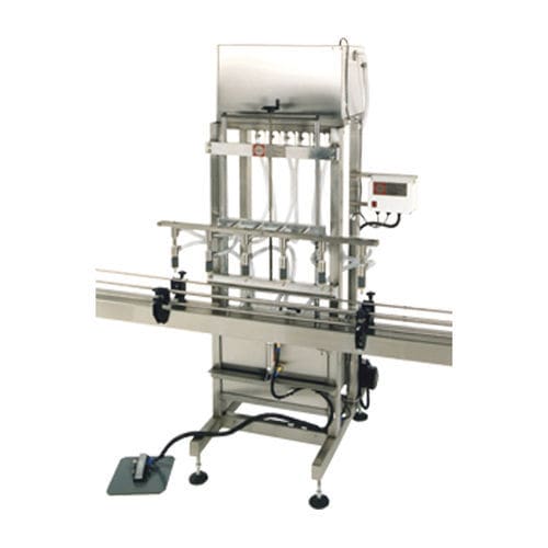 Macchina di riempimento automatica - Flowthrough™ - Capmatic - semiautomatica / da tavolo / di liquidi