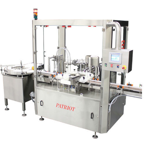 Riempitrice rotativa - Patriot™ - Capmatic - a pavimento / compatta / modulare