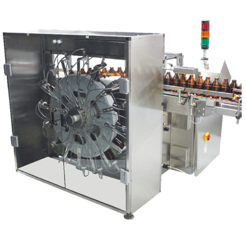 Stazione di pulizia per bottiglie - RotoCleanStar™ - Capmatic - per l'industria farmaceutica / di risciacquo / rotativa
