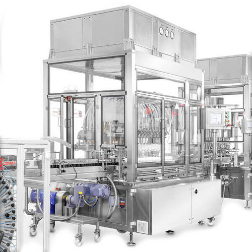 Sistema di riempimento e di sigillatura per l'industria farmaceutica - RLM Series - MG America - automatico / lineare / continuo