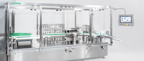 Sistema di riempimento e di sigillatura per l'industria farmaceutica - ALF 5000 - Syntegon Technology GmbH - per boccette / lineare