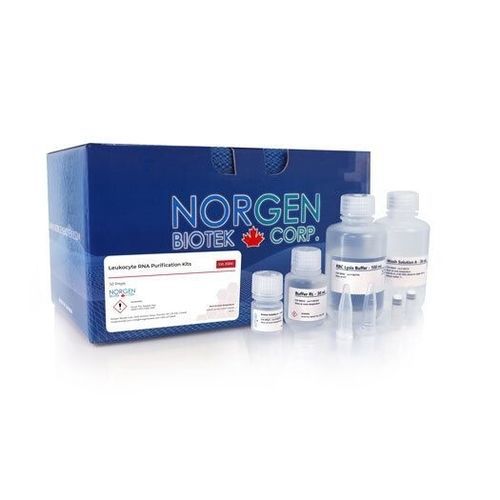 Kit di reagenti per purificazione di RNA - 21200 - Norgen Biotek - soluzione tampone / di campioni di sangue / per estrazione di RNA