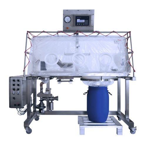 Isolatore monouso - EWI - Hecht - di contenimento / per l'industria farmaceutica / di campionamento
