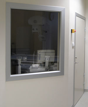 Finestra per ospedale - Thermod - di radioprotezione / fissa / in vetro al piombo