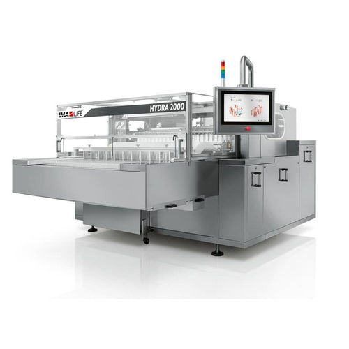 Lavatrice per flaconi automatica - HYDRA series - IMA Pharma - per l'industria farmaceutica / ad acqua / a getto d'acqua