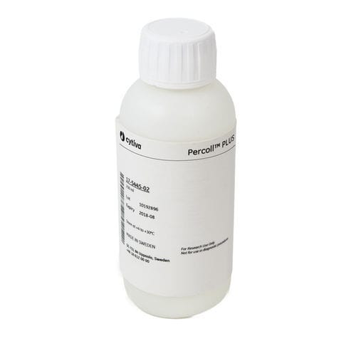Mezzo reattivo - Percoll PLUS  - Vanrx Pharmasystems - di isolamento cellulare / liquido / di pH