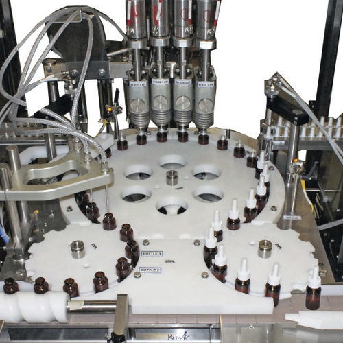 Sistema di riempimento e di sigillatura per l'industria farmaceutica - MNB-XT - Filamatic - rotativo