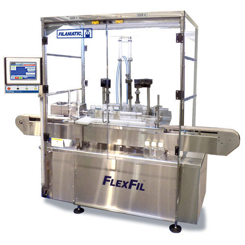 Sistema di riempimento e di sigillatura per l'industria farmaceutica - FlexFIL - Filamatic - automatizzato / lineare / rotativo
