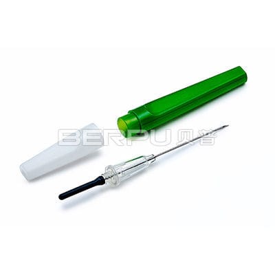 Ago per prelievo di sangue - Berpu Medical Technology - automatico / 18G / 20G