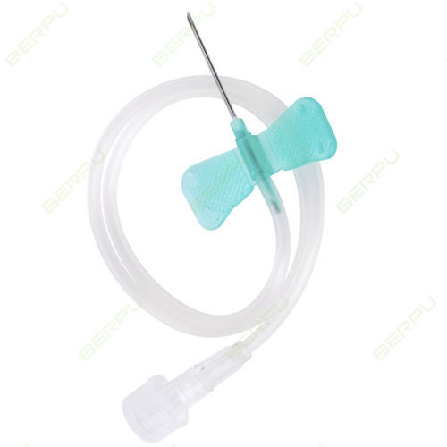 Ago per puntura - Berpu Medical Technology - con alette / 18G / 20G