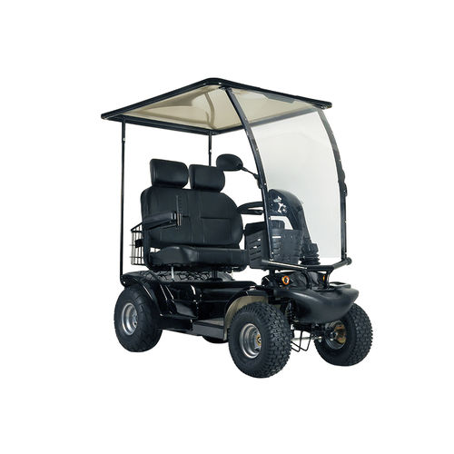 Scooter per disabili elettrico - 804, 805 - IMC MEDICAL - a 4 ruote / a due posti / con cestello