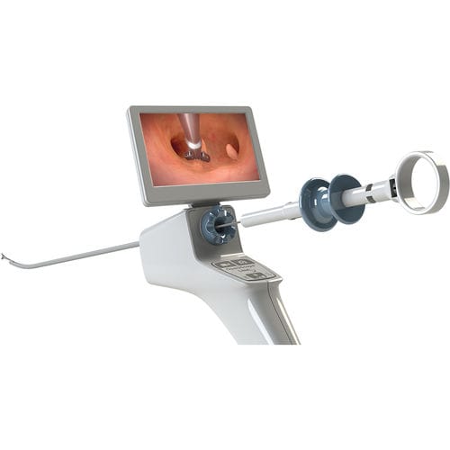 Videoisteroscopio con video monitor integrato - LiNA OperaScope™ - LiNA Medical - monouso