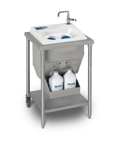 Sistema di lavaggio delle mani da banco - CleanTech 400 - Meritech - automatico