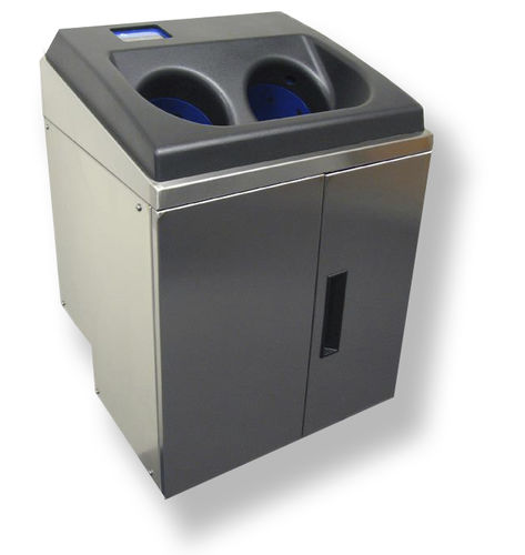 Sistema di lavaggio delle mani da parete - CleanTech 500C - Meritech - in acciaio inossidabile
