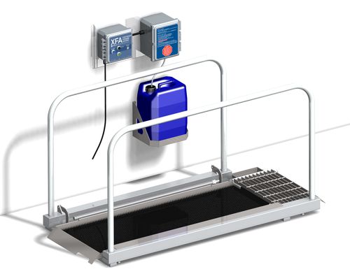 Stazione di pulizia per calzature - XFA - Meritech - automatizzata