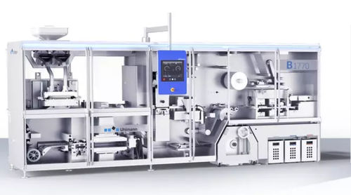 Macchina per imballaggi a pavimento - B 1770 - Uhlmann - in blister / per l'industria farmaceutica / ad alta prestazione