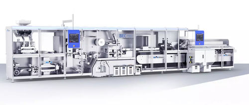 Sistema di confezionamento automatizzato - BEC 700 - Uhlmann - in linea / compatto / in blister