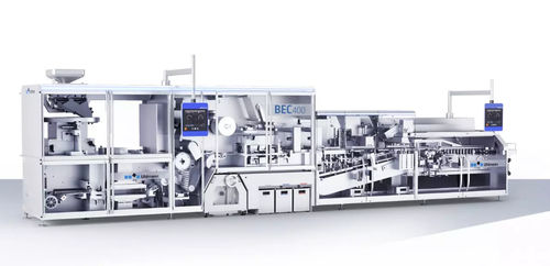 Macchina per imballaggi automatizzata - BEC 400 - Uhlmann - a pavimento / compatta / in blister