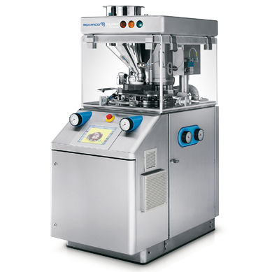 Comprimitrice - E 150 Plus - Romaco - per l'industria farmaceutica / rotativa / ad una faccia