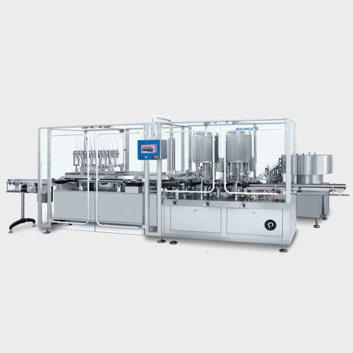 Riempitrice per liquidi - LF Series - Romaco - servocomandata / continua / a vite