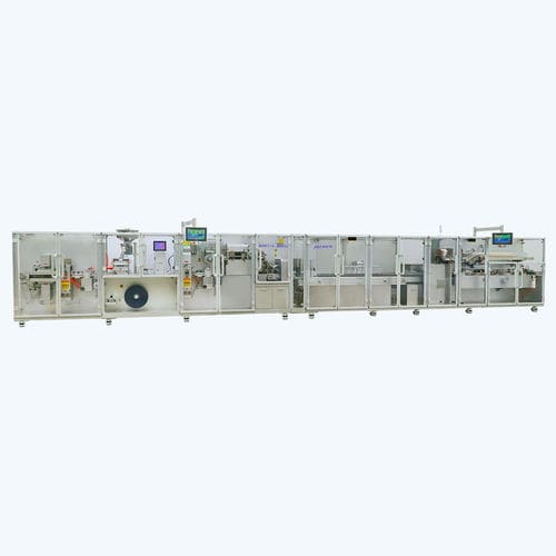 Sistema di confezionamento con modulo di incartonatura - BPL400P - Jornen Machinery Co., Ltd - automatico / continuo / servocomandato