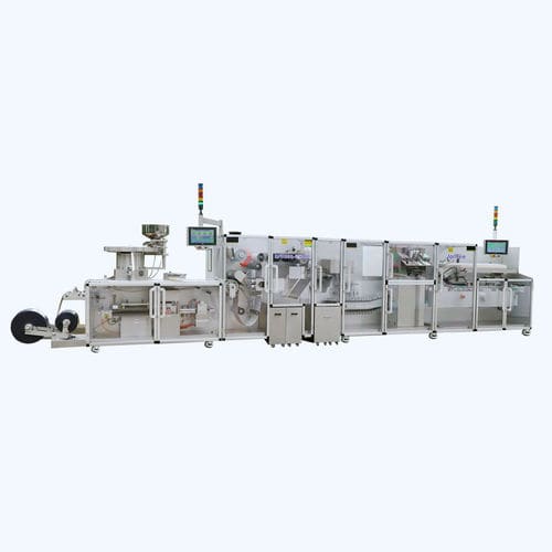 Sistema di confezionamento con modulo di incartonatura - BPL400R - Jornen Machinery Co., Ltd - automatico / continuo / servocomandato