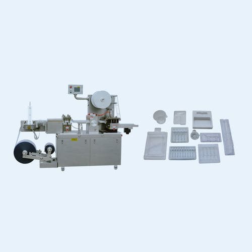 Termoformatrice per imballaggio di prodotti farmaceutici - DPP260R - Jornen Machinery Co., Ltd - per imballaggio medicale / compatta / a pavimento