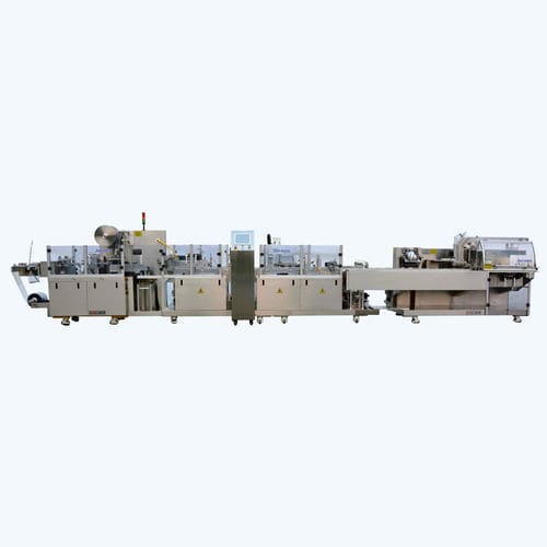 Sistema di confezionamento intermittente - DPP260R-ZH120 - Jornen Machinery Co., Ltd - a pavimento / di liquidi / in blister
