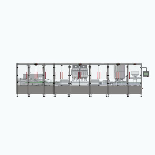 Sistema di confezionamento servocomandato - Jornen Machinery Co., Ltd - automatico / continuo / orizzontale