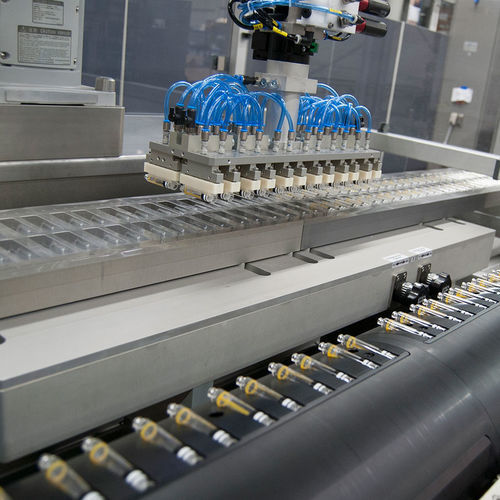 Alimentatore a vuoto - Heino Ilsemann GmbH - per prodotti farmaceutici / per boccette / per flacone