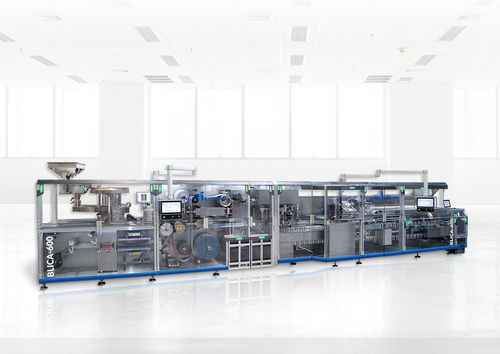 Inscatolatrice compatta - BLICA-600 - Heino Ilsemann GmbH - a pavimento / modulare / per compresse