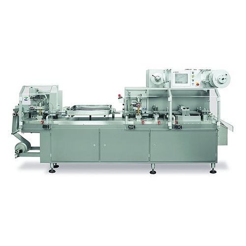 Macchina per imballaggi automatica - CP2 - Körber Pharma - manuale / a pavimento / in blister
