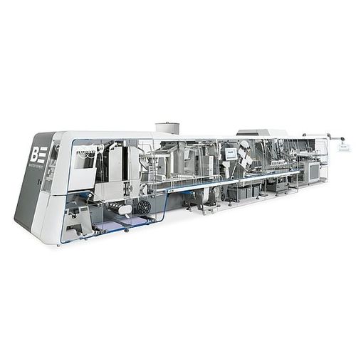 Macchina per imballaggi automatica - BE4  - Körber Pharma - a pavimento / per compresse / di solidi