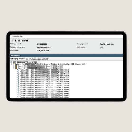 Software di controllo - PAS-X Track & Trace - Körber Pharma - di prova / con sistema di tracciatura / di fabbricazione