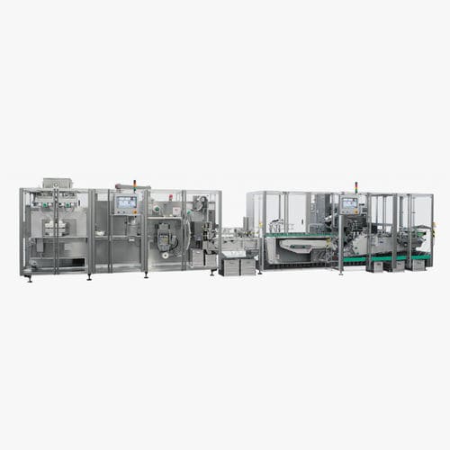 Sistema di confezionamento automatico - INTEGRA 520V - Marchesini Group - robotizzato / in linea / a pavimento