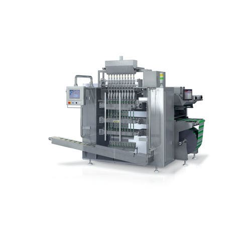 Macchina per imballaggi per polveri - Side Fin - Universal Pack - elettronica / orizzontale / ponderale