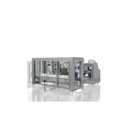 Inscatolatrice per liquidi - Universal Pack - automatica / ponderale / a pavimento