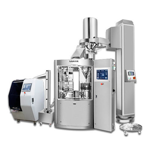 Riempitrice per capsule - Sejong Pharmatech - automatica / ponderale / a pavimento