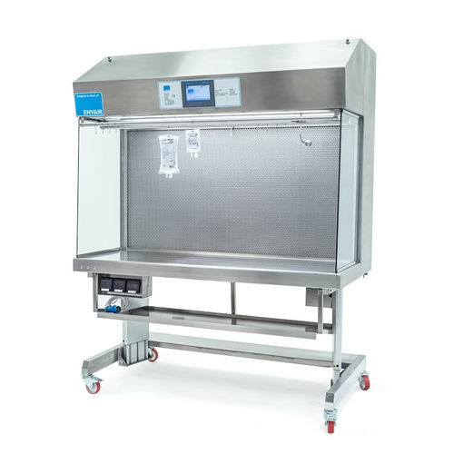 Cabina da laboratorio - HLF  - Envair - per ospedali / per l'industria farmaceutica / mobile