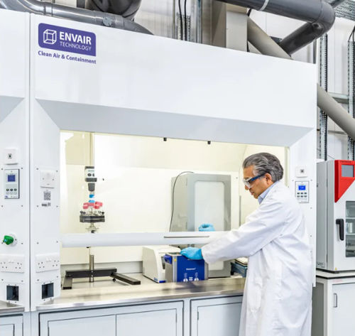 Cappa per aspirazione chimica - Envair - di scappamento / di contenimento / da laboratorio