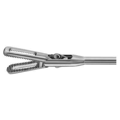 Pinza per endoscopia - R 260-30-036 - Ewald Bacher Medizintechnik - da presa / per rimozione di calcoli renali / finestrata