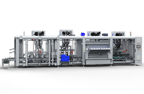 Macchina per imballaggi robotizzata - IF 318 - Cama Group - a pavimento / compatta / per scatole