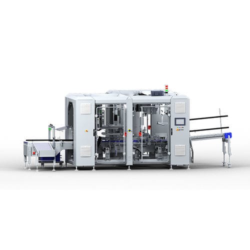 Macchina per imballaggi elettronica - FW 748 - Cama Group - a pavimento / compatta / di casse