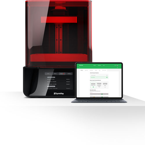 Software odontoiatrico - Dashboard 2.0 - SprintRay - di trattamento / di progettazione / di stampa 3D