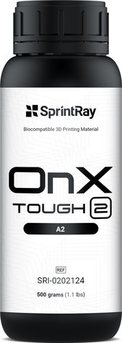 Materiale odontoiatrico in resina - OnX Tough 2 - A2  - SprintRay - per stampa 3D