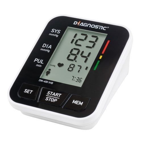 Sfigmomanometro elettronico automatico - DM-400 IHB  - Diagnosis - oscillometrico / con bracciale adulti / 2x60